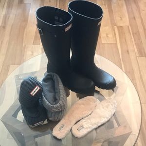 Black Hunter Boots
